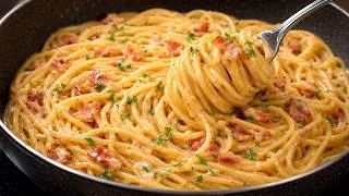 Thumbnail: Incredibly delicious spaghetti in 10 minutes! A simple and delicious pasta recipe for dinner!