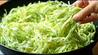Thumbnail: I make cabbage like this every weekend! A simple and delicious cabbage recipe!