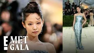 Thumbnail: JENNIE Glows Like a Mermaid in 15,000-Sequin Chanel Dress at Met Gala 2026 | E! Insider