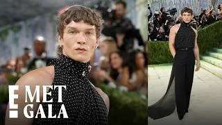 Thumbnail: Connor Storrie's Saint Laurent Met Gala 2026 Look Has a Surprise Party in the Back | E! Insider