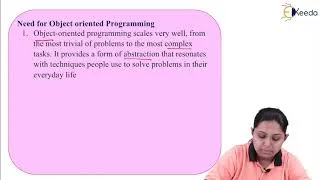 Thumbnail: Need for Object   Oriented Programming