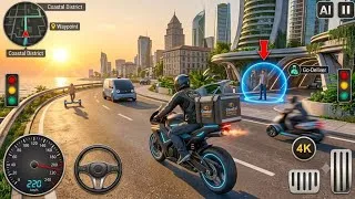 Thumbnail: City Food Delivery Bike Simulator | Real Urban Delivery Driver 3D Android Gameplay #11