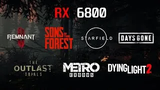 Thumbnail: R5 7600X + RX 6800  | 1080p |  Test in 7 games (2024)