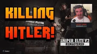 Thumbnail: Killing Hitler! | Sniper Elite V2 Remastered Prerelease Gameplay | Top 5 in USA PS4