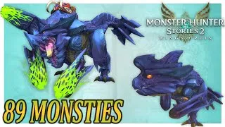 Thumbnail: All Monsties & Babies (+ Roars!) [MH:Stories 2 EN/JP Ver.1.2.0] すべのいオトモン & 赤ちゃんの咆哮【モンハンストーリーズ2】
