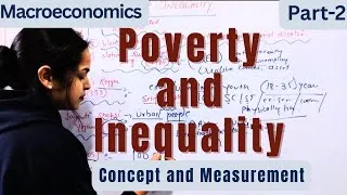 Thumbnail: Poverty and Inequality: Concept and measurement | Part-2 | UGC Net | Htet
