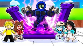 Thumbnail: I Challenged Ekta To Become NOOB to PRO in Roblox Muscle Legends