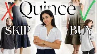 Thumbnail: I Tried Quince's Best & Worst Pieces (Save Your Money!)