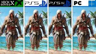 Thumbnail: Assassin's Creed Black Flag Resynced | PS5 - PS5 Pro - Xbox Series X - PC | Graphics Comparison