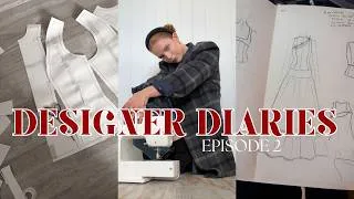 Thumbnail: Draping On My Dress Form for the First Time - Designer Diaries Episode 2
