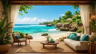 Thumbnail: Tropical Coastal Retreat | Ocean Waves and Birdsong for Sleep, Stress Relief & Focus