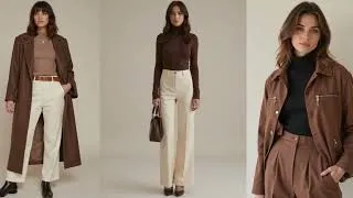 Thumbnail: Victoria Beckham Fall 2027 | Chocolate & Cream Sophisticated Autumn Style