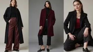 Thumbnail: Dior Fall 2027 | Black & Burgundy Parisian Chic Autumn Fashion Trends