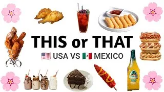 Thumbnail: USA vs MEXICO: Ultimate Food Battle💪🍔🌮 | This or That