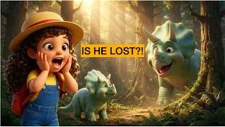 Thumbnail: 🦕 A Baby Dinosaur is LOST?! Ela & Buddy's Family Search Adventure!