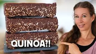 Thumbnail: I Turned Quinoa Into Crunchy Chocolate Bars (3 Ingredients)