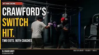 Thumbnail: How To Drill Crawford's Switch Hit Combination On The Mitts — Southpaw and Orthodox