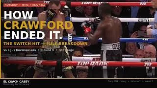 Thumbnail: How Crawford Used The Switch To Set Up The Stoppage — Film Study, Mitts, and Heavy Bag