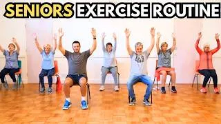 Thumbnail: 20-Minute Chair Exercises For Seniors: Simple Workout For Over 60s - Fitness Workout