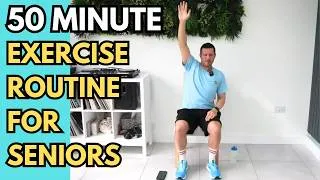 Thumbnail: Complete Full Body Fitness Routine for Over 60s (50 Minutes)