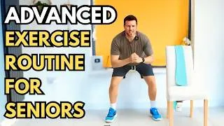 Thumbnail: Advanced Full Body Strength Exercises For Seniors | 15-minute fitness workout