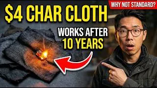 Thumbnail: This $4 Char Cloth Method Works After 10 YEARS in Storage. Why Isn't It Military Standard?