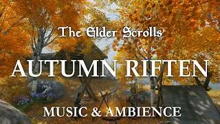 Thumbnail: Autumn Riften Morning in Skyrim | 3 Hours Skyrim Music and Ambience