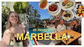 Thumbnail: Everything I Ate In Marbella & Interviewing Chef Nobu! 🇪🇸🏝️