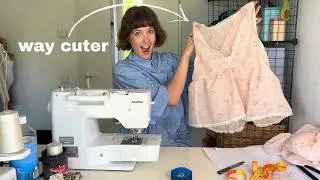 Thumbnail: upcycling my closet into things I'll actually wear