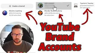 Thumbnail: How To Create, Customize, and Delete a YouTube Brand Account (2026)