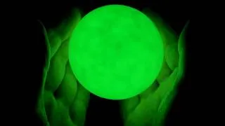 Thumbnail: Real Glowing Crystal Ball: Magic Light Show (4K)