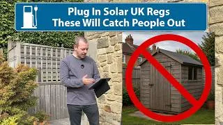 Thumbnail: Plug In Solar UK Regs Are Far Less Effective Than They Should Be!