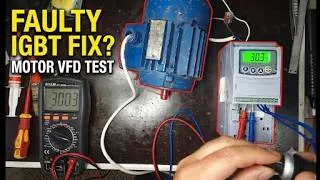 Thumbnail: The Display Said RUN, But The Motor Was DEAD! (WEG CFW300 VFD)