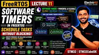 Thumbnail: FreeRTOS Lecture 11 - Software Timers in FreeRTOS | STM32 Practical Example
