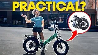 Thumbnail: The Most Comfortable Folding E-Bike I've Tested? | GoTrax F3