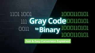 Thumbnail: Gray to binary code conversion | gray to binary @Electronic2.
