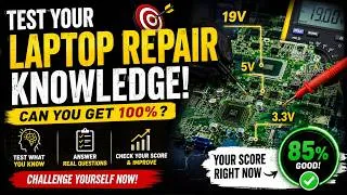 Thumbnail: CHALLENGE YOURSELF: LAPTOP MOTHERBOARD REPAIR ASSESSMENT