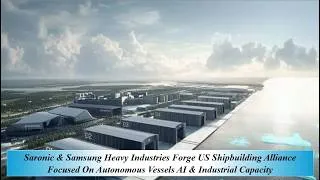 Thumbnail: Saronic & Samsung Heavy Indus Forge US Shipbuilding Alliance Focu On Auton Vessels AI & Industr Capa