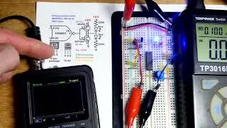 Thumbnail: Buffer Demo Circuit Inverted Not Gate MOSFET Transistors 2N7000 BS250