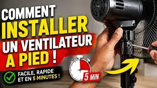 Thumbnail: Comment Installer un Ventilateur sur Pied Facilement en 5 minutes 