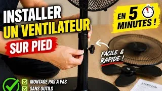 Thumbnail: Comment Monter  Rapidement un Ventilateur sur Pied 💨