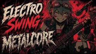 Thumbnail: BEAST MODE ACTIVE 🦍 Electro Swing + Distorted Bass & Sax Female VOCAL & Workout Power