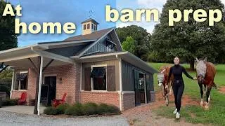 Thumbnail: Prepping my barn to leave for a WEEK!!