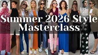 Thumbnail: Your Complete Summer 2026 Fashion Masterclass: Trends, Wardrobe Builds, Shoes, Bags & More