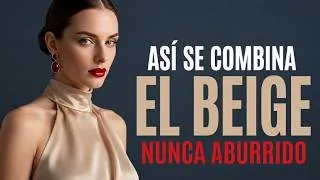 Thumbnail: Cómo Combinar el Color Beige para Lucir Elegante (y Nunca Aburrida)