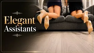 Thumbnail: Office High Heels | Elegant Duo | Beige Luxury Office Heels