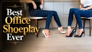 Thumbnail: Beautiful Office Pump Heels| Shoe play| Dangle| Fast Tapping 