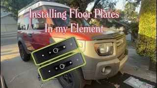 Thumbnail: Honda Element Rear Floor Plates Installation - Cool Design 