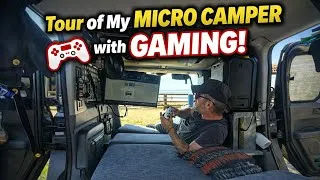 Thumbnail: “Micro Camper Honda Element with Full Gaming Setup ”