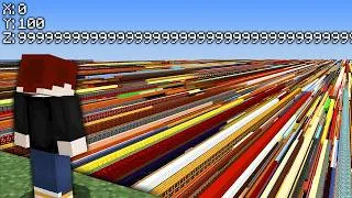 Thumbnail: Breaking Minecraft by traveling too far